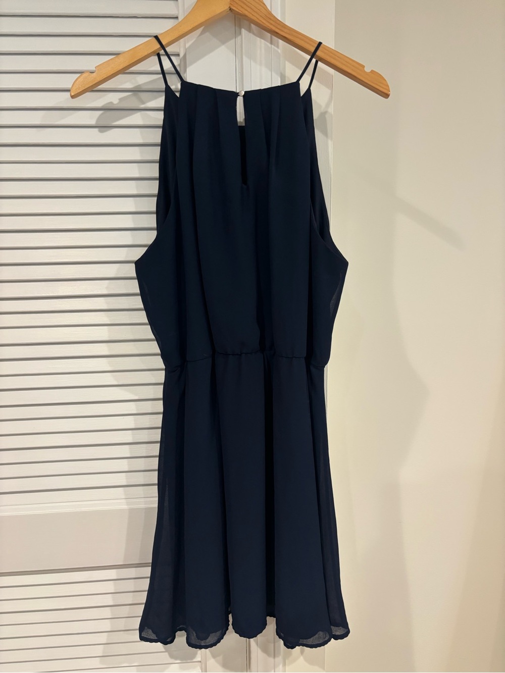 Maurices Navy Spaghetti Strap Dress - Picture 2 of 4